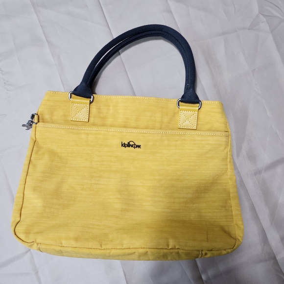 EUC Kipling Caralisa Medium Tote in Dazz Corn | Lightweight Crossbody Purse - Picture 4 of 8